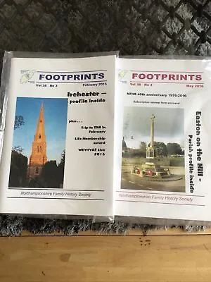 £1.99 • Buy Northamptonshire Family History Footprints 2  Books 2016