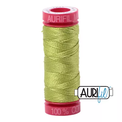 Aurifil Spring Green 1231 MAKO 50wt Small Spool 220 Yards 100% Cotton Quilting T • $4.99