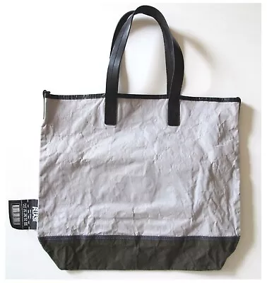 Issey Miyake Coated Canvas Crinkle Bag (Unisex) • $145