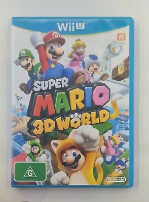 Super Mario 3D World Nintendo Wii U PAL - Free Postage • $15