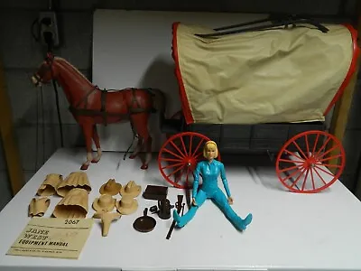 Vintage Jane West Doll & Horse And Wagon • $100