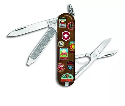 Victorinox Swiss Army Knives Vintage Luggage Traveler Classic Sd Knife • $24.95