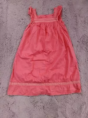 Mini Boden Pink Sleeveless Summer Dress Age 7-8 Years • £8.95