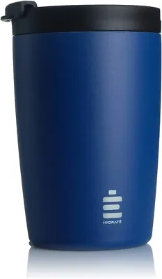 Hydrate Travel Mugs Reusable Coffee Cups With Leak-Proof Lid 500ml • £10