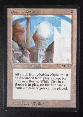City In A Bottle Arabian Nights MTG Magic: The Gathering Card Reserved List 1993 • $128.07