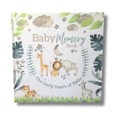 Baby Memory Book - Baby's First Year - Keepsake Book - New Baby Gift • £14.95