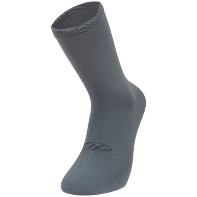 Highlander Tactel Super Lightweight Soft Grey Socks  Hiking Breathable Unisex • £6