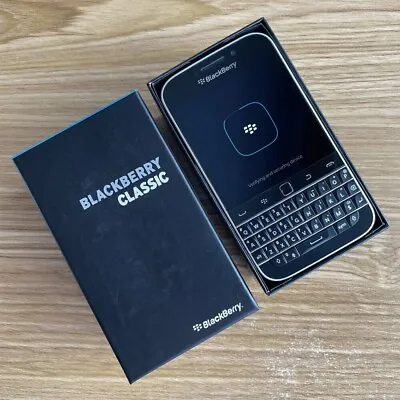 New Sealed--BlackBerry Classic Q20 16GB+2GB RAM Unlocked LTE Qwerty Keyboard • $113.99