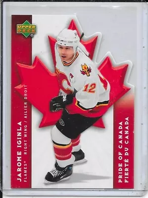 2007-08 Upper Deck McDonald's Jarome Iginla Pride Of Canada # PC6 • $1.45