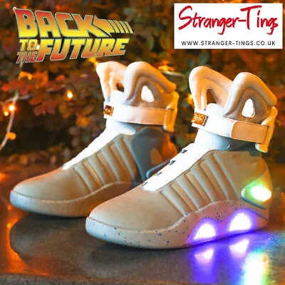 £89.95 • Buy Back To The Future Shoes Replica Film Prop Marty Mcfly Michael J Fox Delorean