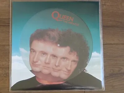 QUEEN - THE MIRACLE  LTD EDT  Exclusive Numbered Picture Disc - 3487/4000   NEW • £32.99