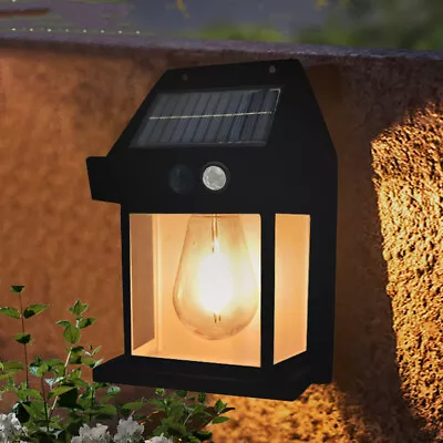 £7.19 • Buy Outdoor LED Solar Lantern IP65 Waterproof Villa Small Wall Light For Garden Yard