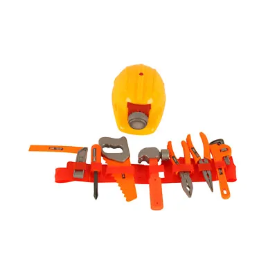 $32 • Buy 8pc Toys For Fun Deluxe Tradie Tool Kit Hammer/Saw Set Kids Pretend Play Toy