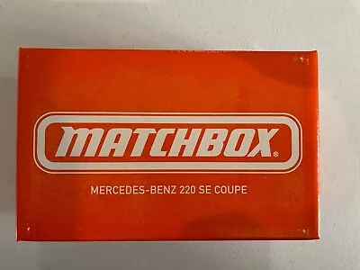 Special Lot#12 - Matchbox RLC Mercedes Benz 220 SE Coupe SILVER • $15