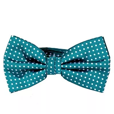  Mens Pre-Tied Polka Dot Bow Tie Mint • $10.07