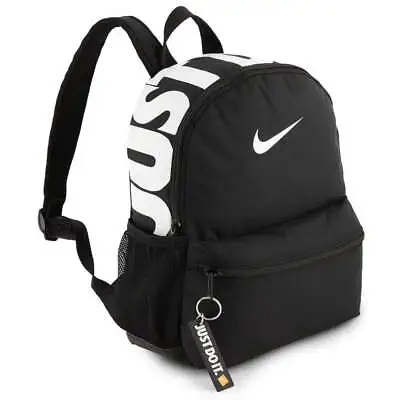 Nike 11L Brasilia Just Do It Mini Backpack - Black/White • $76