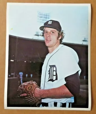 Detroit Tigers' Mark  The Bird  Fidrych Vintage 8x10 Color Photo • $9.95