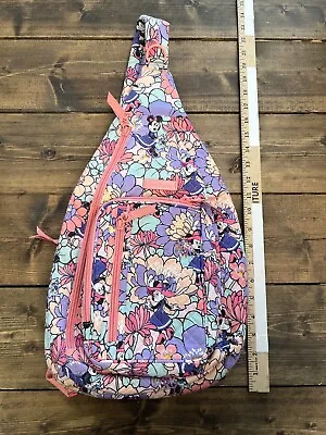 Vera Bradley Disney Minnie Mouse Garden Party Sling Bag • $43.99