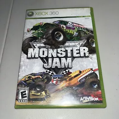 Monster Jam (Microsoft Xbox 360 2007) Complete. Tested. • $23.90