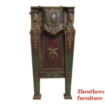 Victorian Mason Masonic Architectural Salvage Cast Iron Theater Seat Freemason A • $386.10