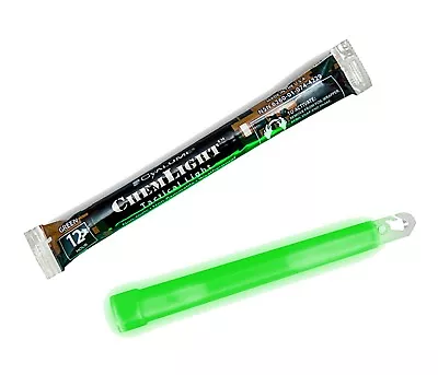 12 Hour 6” Military ChemLight (15cm) Green Lightstick ( Cyalume Branded) • $5.16