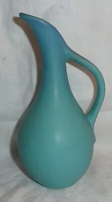 Vintage Van Briggle Art Pottery Small Pitcher / Ewer Turquoise • $35