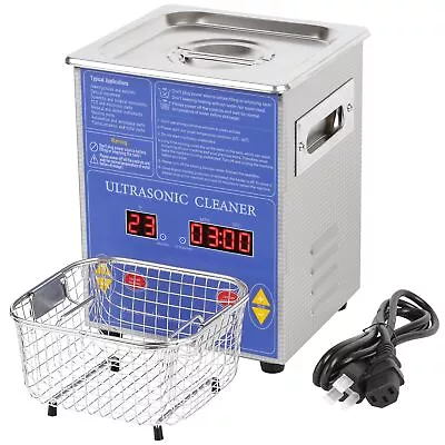 Kendal Commercial Grade 120watts 2L Ultrasonic Cleaner 40kHz With Digital Tim... • $215.01