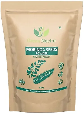 100% Pure Moringa Oleifera Seed Powder - (8 Oz - 1 Pack) • $14.99