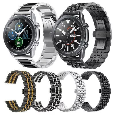 Metal Link Watch Band Stainless Steel Strap For Samsung Galaxy Watch 3 45MM/46MM • $21.99