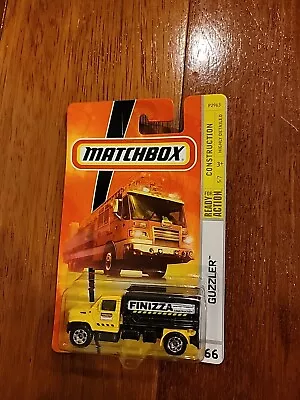 Matchbox Construction GUZZLER Tanker Truck Finizza #66 • $9.99