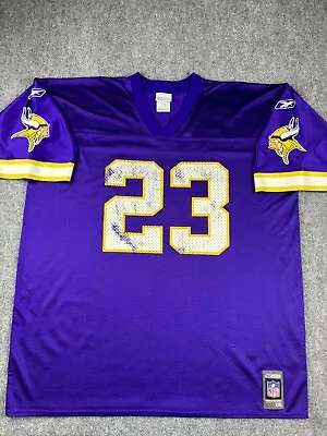 Minnesota Vikings Michael Bennett Jersey Size 2XL Purple Reebok NFL Football • $23.99