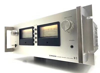 PIONEER M-75 / Spec 4 Stereo Power Amplifier Vintage 1977 300Watts RMS Good Look • $3412.14