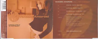 Vanessa Amorosi - Absolutely Everybody (4 Track Maxi CD) • £0.86