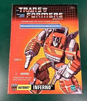 2003 Transformers G1 Commemorative Series V: Autobot Inferno Reissue • $65