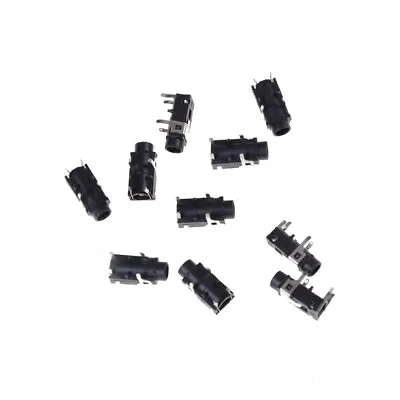 10 Pcs PCB Panel Mount 4 Pin 1/8  3.5mm Female Socket Stereo Headphone Jack`$6 • £2.48