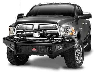 Fab Fours DR03-S1062-1 Black Steel Front Bumper - Fits 03-05 Dodge Ram HD • $1573.31