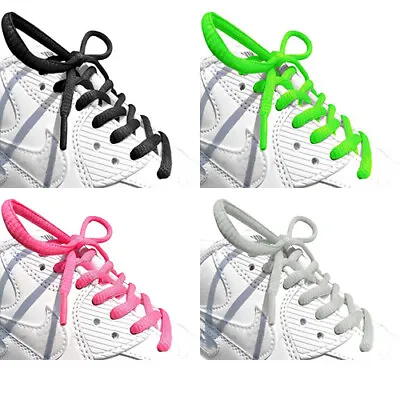 New Coloured Oval Shoelaces Trainer Laces 120cm Long For Running Shoes Gym Shoes • £2.99