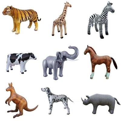 $19.04 • Buy Balloons Simulation Animals Inflatable Balloon Model Cow Elephant Giraffe