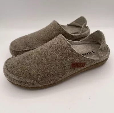 TAOS Convertawool Warm Sand Wool Clogs Womens's Size 40 / 9.5 • $30