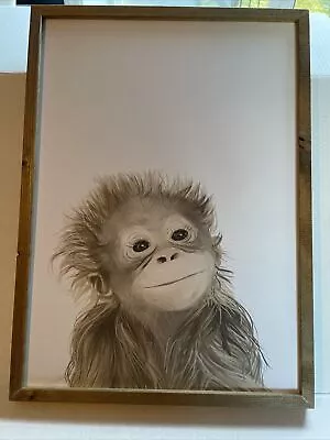 Monkey Picture 16”x23” • $10