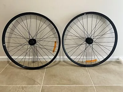 GIANT Wheel Set 29” MTB With Hubs 32 Spoke 6-bolt Disc Brake 8/9 Speed Hubs Blac • $110