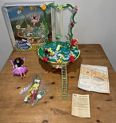 RARE Vintage 1980's Boxed Hornby Flower Fairies Secret Garden Box With Doll • £90