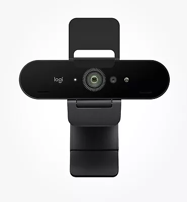 Logitech Brio Stream Webcam - Ultra 4K HD Video Calling Noise-Cancelling New • £99