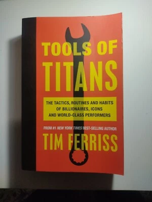 $20 • Buy Tools Of Titans By Timothy Ferriss Paperback Book