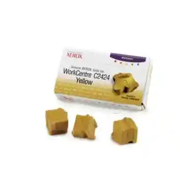 Xerox 108R00662 WorkCentre C2424 Yellow Solid Ink - (3 Pack) IN BOX - VAT • £19.99
