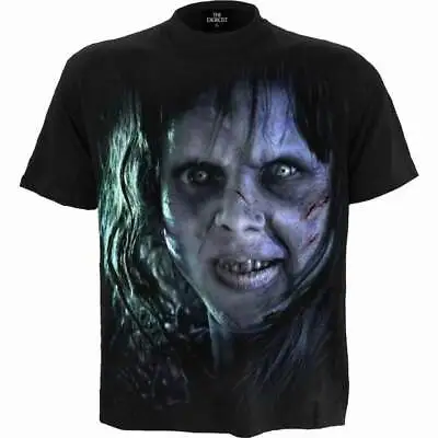 Spiral - The Exorcist - Regan T-Shirt - Black Spiral / Official Warner Bros • £19.55