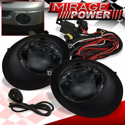 For 02-08 Ram 1500 / 03-09 2500 3500 Pickup Smoke Fog Lights Lamp Kit + Harness • $25.99