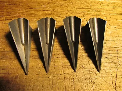 Vintage RARE Lot X4 Black Copperhead  Rambo  Slicer Broadheads 1984 2 3/8 NOS • $19.99