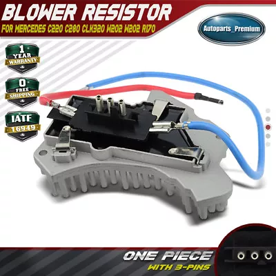 A/C Heater Blower Motor Resistor W208 For Mercedes-Benz CLK430 SLK230 Chrysler • $20.19