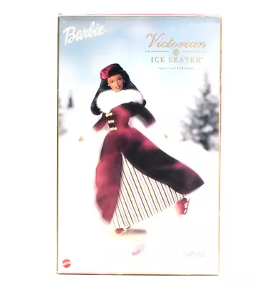 Mattel Victorian Ice Skater Barbie African American #27432 Special Edition NIB • $17.99